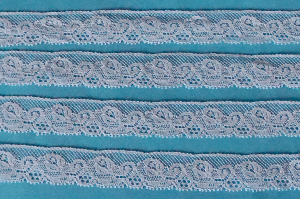 2012 French Val Lace Edge 3/4'' White